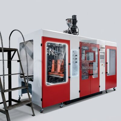 Double Station HDPE Blow Molding Machine for Plastic Jars and Pots