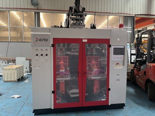 Low-Waste Precision PE Extrusion Blow Molding Machine 80FDE-4S(100)
