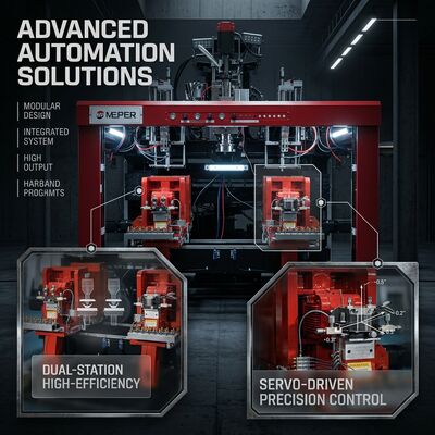 Double Layer Extrusion Blow Molding Machine for Plastic Bottles