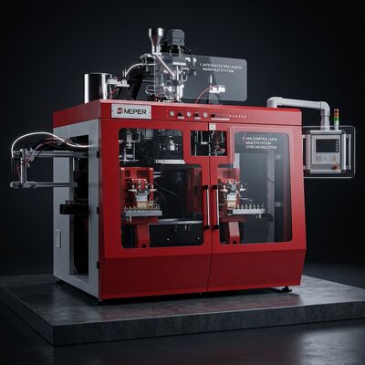 70mm Screw Extrusion Blow Molding Machine for 10L Plastic Bottles