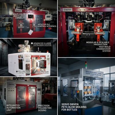 Centralized Microcomputer Blow Molding Machine for 10L Plastic Drums
